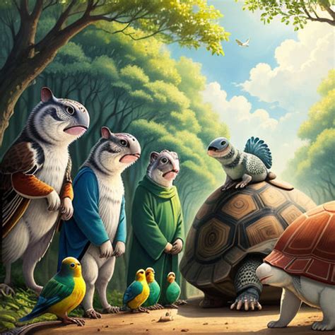  The Clever Tortoise :  A Folktale Revealing Ancient Yoruba Wisdom!