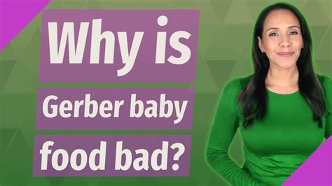 Why is Gerber Baby Food Bad: A Journey Through Uncharted Nutritional Realms